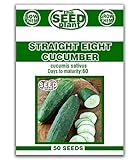 Straight Eight Cucumber Seeds - 50 Seeds Non-GMO photo / $1.59 ($0.03 / Count)